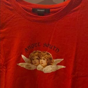 Angel Youth graphic tea👼🏻❤️